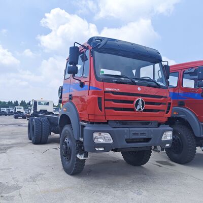 BEIBEN 2638 6×4 caminhão de descarga de mineração com motor WEICHAI de 380 hp e carga útil de 25-35 toneladas para transporte de carga pesada