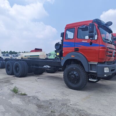BEIBEN 2642 6×4 caminhão-trator pesado com motor WEICHAI de 420 CV e chassi de tecnologia Mercedes-Benz