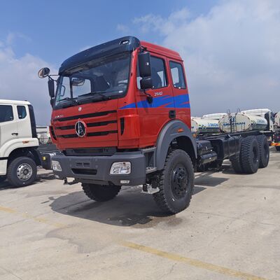 BEIBEN 2642 6×4 caminhão-trator pesado com motor WEICHAI de 420 CV e chassi de tecnologia Mercedes-Benz