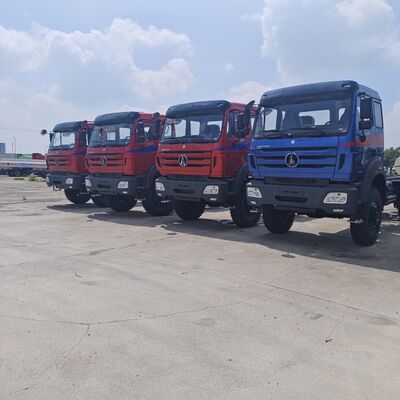 BEIBEN 2638 6×4 caminhão-trator pesado com motor WEICHAI de 380 hp e chassi de tecnologia Mercedes-Benz