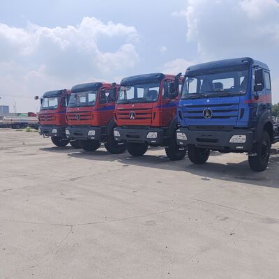 BEIBEN 2638 6×4 caminhão-trator pesado com motor WEICHAI de 380 hp e chassi de tecnologia Mercedes-Benz