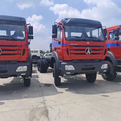 BEIBEN 2642 8×4 caminhão pesado para mineração com motor WEICHAI de 420 hp e carga útil de 35-45 toneladas para mineração e pedreira