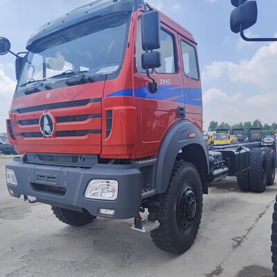 BEIBEN 2642 8×4 caminhão pesado para mineração com motor WEICHAI de 420 hp e carga útil de 35-45 toneladas para mineração e pedreira