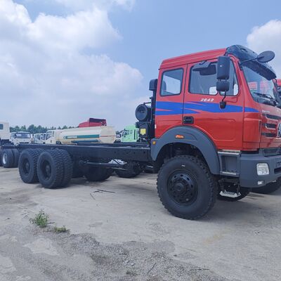 BEIBEN 2642 6×4 camião de descarga pesado com motor WEICHAI de 420 hp e carga útil de 25-35 toneladas para mineração e construção