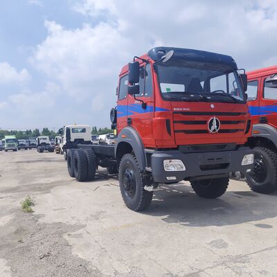 BEIBEN 2638 6×4 camião de descarga pesado de mineração com motor WEICHAI de 380 cv e carga útil de 25-35 toneladas para operações de mineração