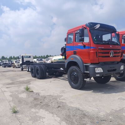 BEIBEN 2648 6×4 camião de descarga pesado para mineração com motor WEICHAI de 480 CV e carga útil de 30-40 toneladas para transporte de cobre e cobalto