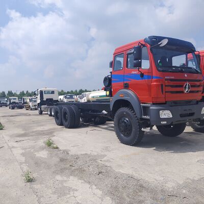 BEIBEN 2642 6×6 Mining Dump Truck com motor WEICHAI de 420 hp e carga útil de 30-40 toneladas para mineração pesada