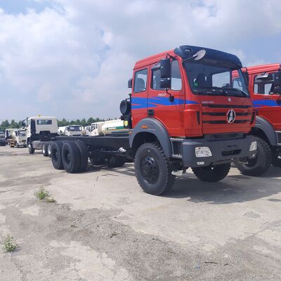 BEIBEN 2642 6×6 Mining Dump Truck com motor WEICHAI de 420 hp e carga útil de 30-40 toneladas para mineração pesada