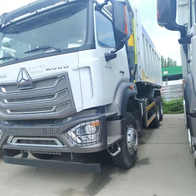 HOWO NX 6×4 camião de descarga de minas com motor de 400 cv e corpo de descarga em forma de U para transporte pesado