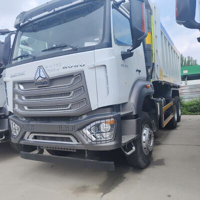 HOWO NX 6×4 camião de descarga de minas com motor de 400 cv e corpo de descarga em forma de U para transporte pesado