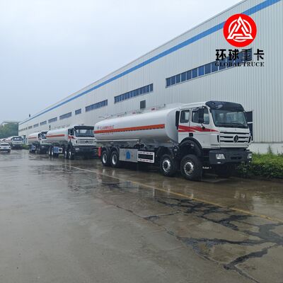 Beiben 8x8 35000L Caminhão-tanque de combustível de mineração pesado para transporte de diesel no Congo