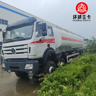 Caminhão Tanque de Combustível Pesado Beiben 8x8 35000L para a Indústria de Mineração do Congo