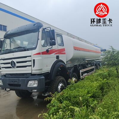 Caminhão Tanque de Óleo Beiben 8x8 35.000L Caminhão Tanque de Combustível Pesado para Projetos de Mineração no Congo