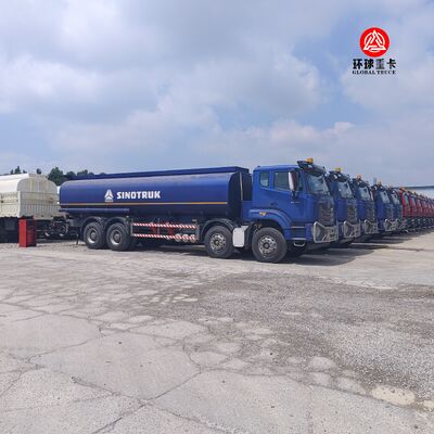Caminhão Tanque de Combustível HOWO NX 8x4 30000L Caminhão Cisterna Diesel Pesado para o Mercado de Gana