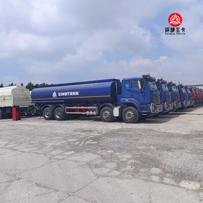 Caminhão Tanque de Combustível HOWO NX 8x4 30000L Caminhão Cisterna Diesel Pesado para o Mercado de Gana
