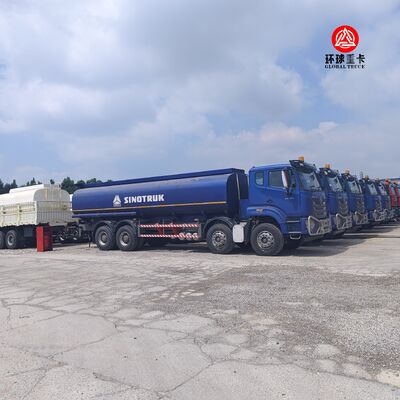 HOWO NX 8x4 30000L camião de tanque de combustível camião pesado diesel para o mercado da Tanzânia
