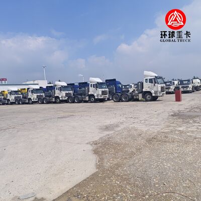 Novo HOWO NX 6x4 caminhão-trator 430HP Direito de direção Prime Mover para logística pesada
