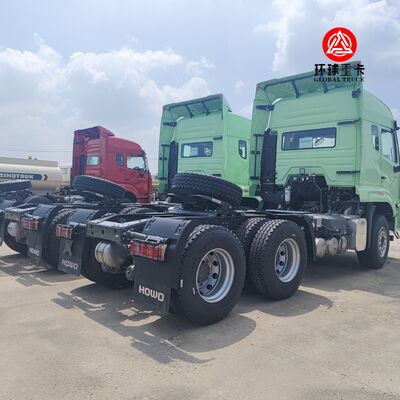 Novo HOWO NX 6x4 caminhão-trator 400HP motor diesel Prime Mover para logística pesada