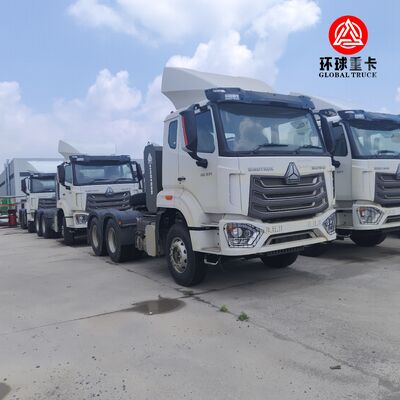 Sinotruk HOWO NX 430HP 6x4 Configuração de acionamento Trator pesado caminhão Prime Mover para logística internacional