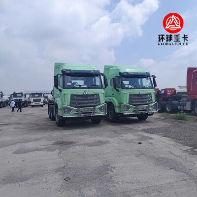 Novo Sinotruk HOWO NX 6x4 400HP caminhão de cabeça de tractor para carga pesada e transporte de contêineres