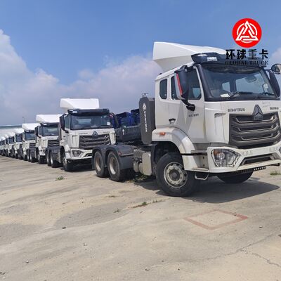 Novo Sinotruk HOWO NX 6x4 400HP caminhão de cabeça de tractor para carga pesada e transporte de contêineres