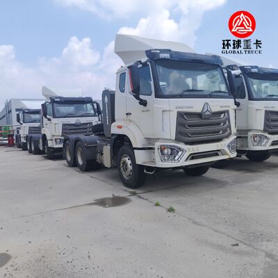 Sinotruk HOWO NX 430HP 6x4 Configuração de acionamento Trator pesado caminhão Prime Mover para logística internacional