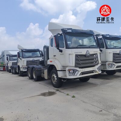 Novo HOWO NX 6x4 caminhão de cabeça de tractor com motor diesel de 371 hp para transporte de carga pesada