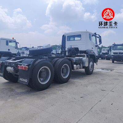Novo Caminhão Trator HOWO NX 6x4 371HP Diesel Prime Mover para Transporte Logístico Pesado