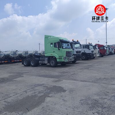 Novo Caminhão Trator HOWO NX 6x4 371HP Diesel Prime Mover para Transporte Logístico Pesado