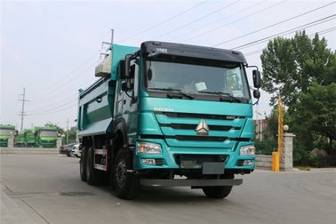 os medidores cúbicos do caminhão de caminhão basculante 371hp de 6x4 SINOTRUK HOWO 18/10 rodam o caminhão basculante