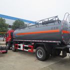 Tipo vermelho transmissão manual do combustível diesel de caminhão de petroleiro do ácido clorídrico de FAW 15000L 8×4