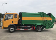 Caminhão do compressor do lixo de HOWO 4X2 8m3/caminhão de lixo comprimido de 5 toneladas