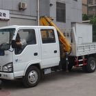 Guindaste do caminhão do crescimento da junta de SQ10ZK3Q 10T com o braço de dobramento de Dongfeng 6*2 10T