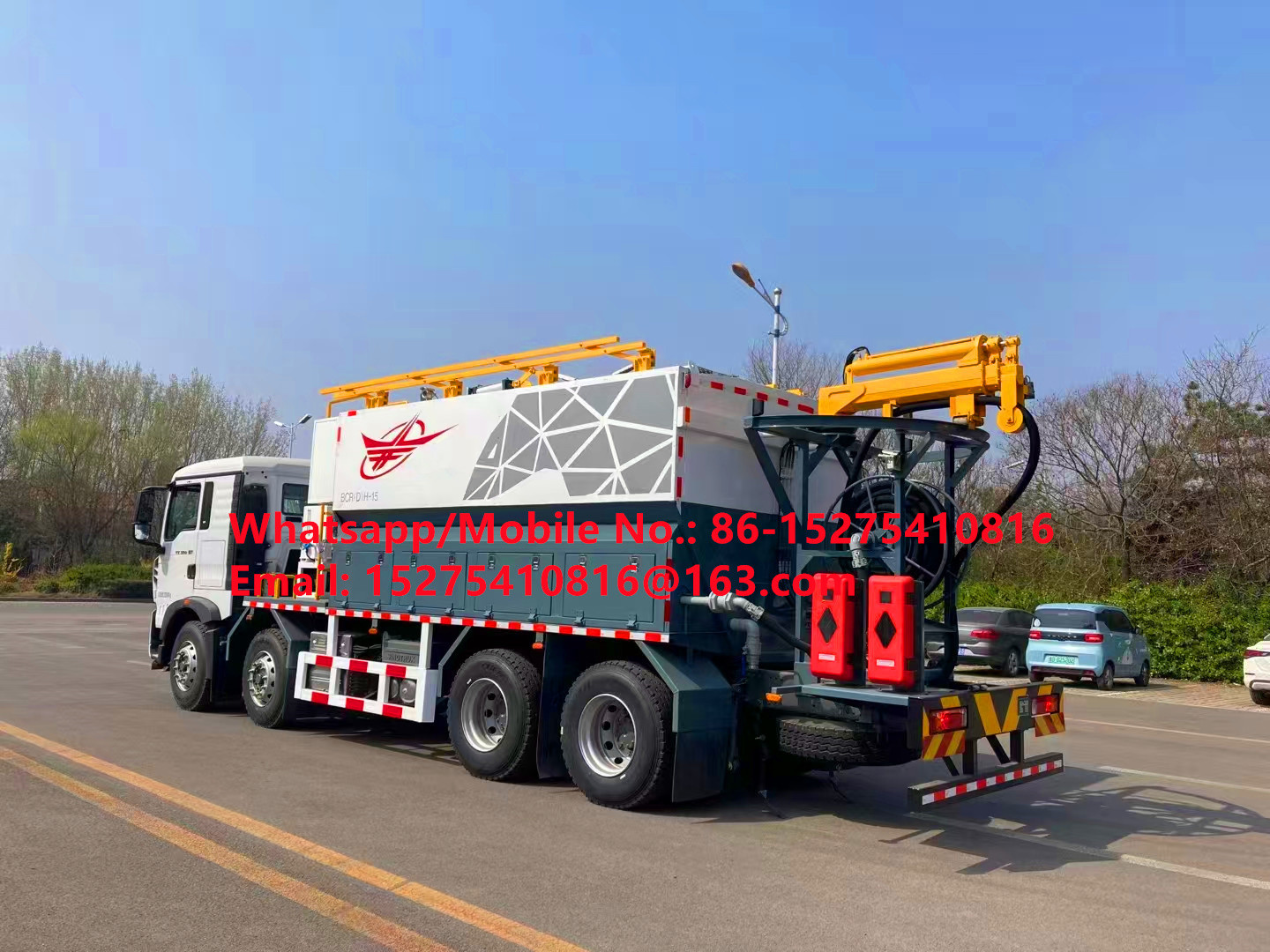 Elaboração requintada China TREAD 15/20/25T BCRH-20 ANFO emulsão mista no local a granel ANFO Caminhões explosivos móveis Unidade de fabricação Mongólia CONGO RDC PERU GHANA ZIMBABWE Explosão de mineração MEMU MMU