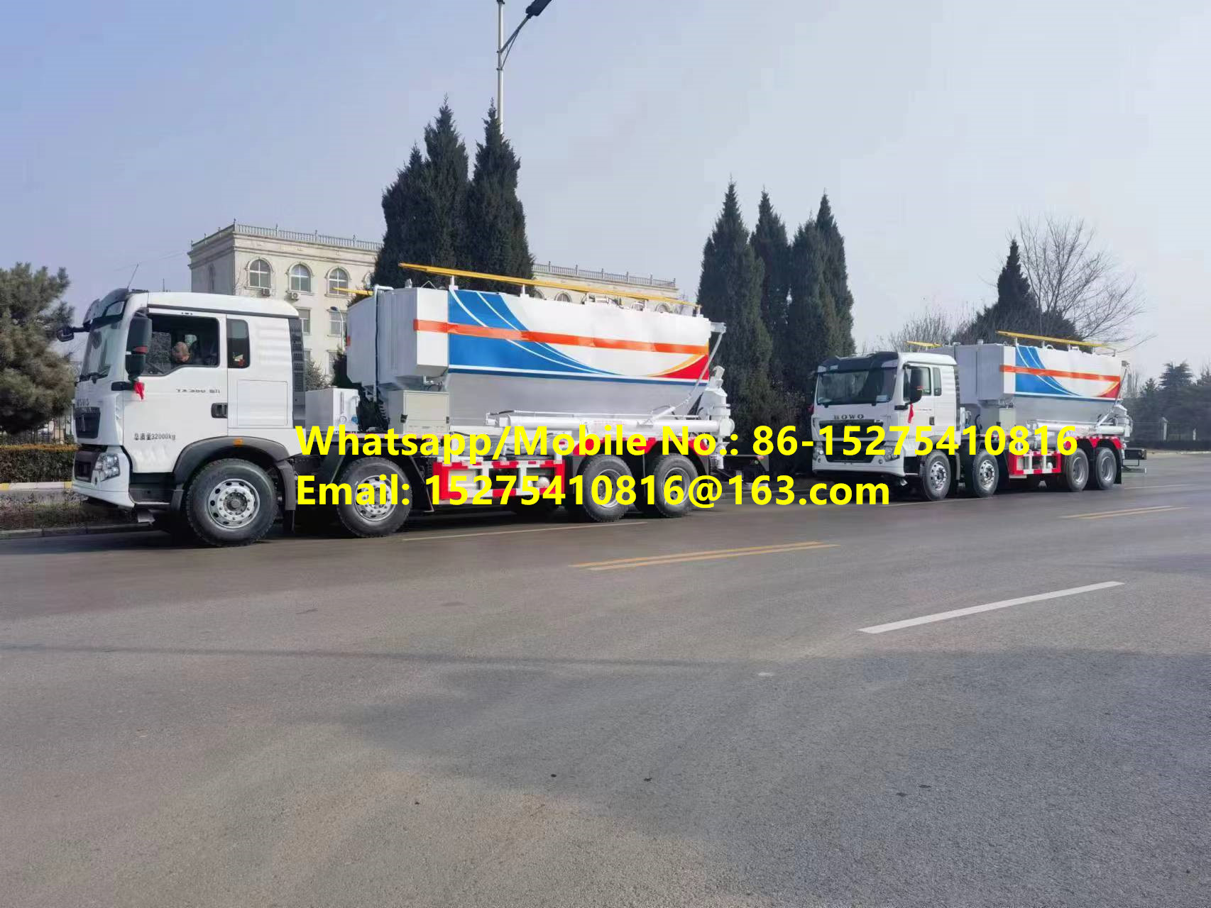 TREAD 15/20/25T BCLH-15 Explosivo granular de amónio misto ANFO Emulsão de caminhão Explosivo móvel Unidade de fabricação de Mongolia уул уурхайн тэсэлгээний MEMU MMU BCLH/BCZH/BCRH