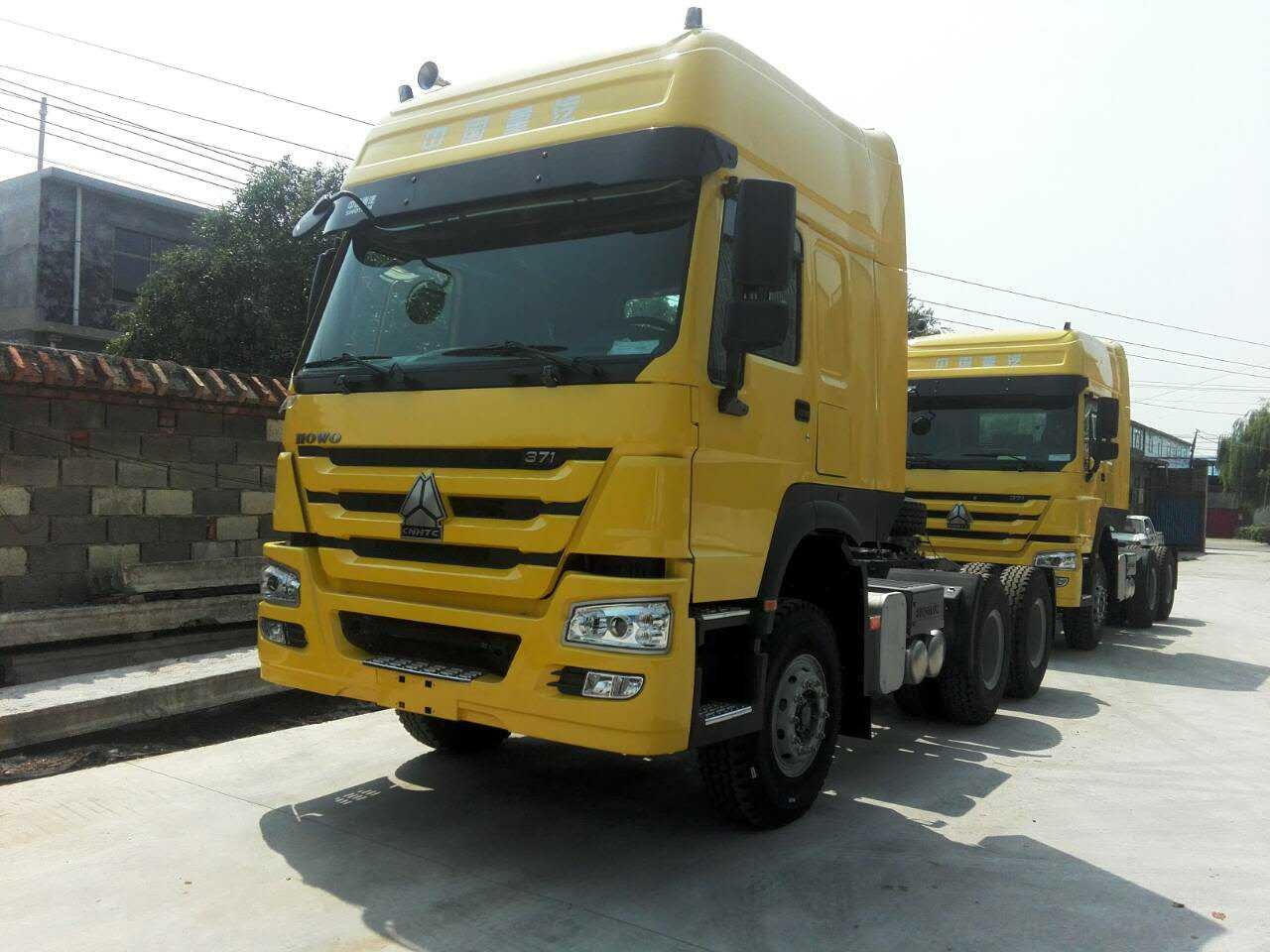 Sinotruk de trabalho pesado HOWO Beiben 6X4 10 Wheeler Usado Novo Prime Mover Trator de cabeça de caminhão