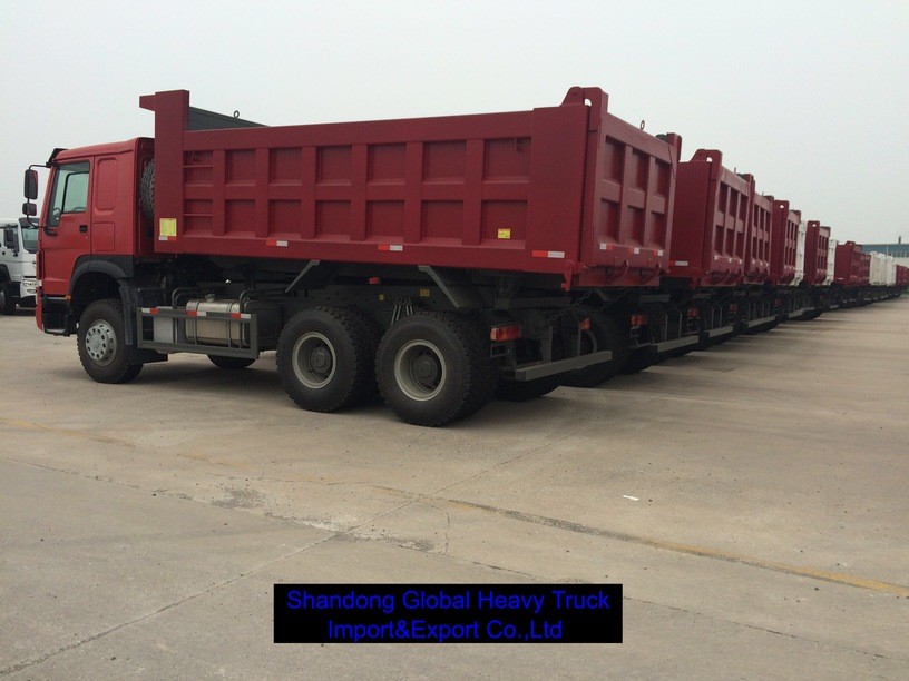 SINOTRUK HOWO 6x4 camião de descarga usado 10 rodas tarefa pesada