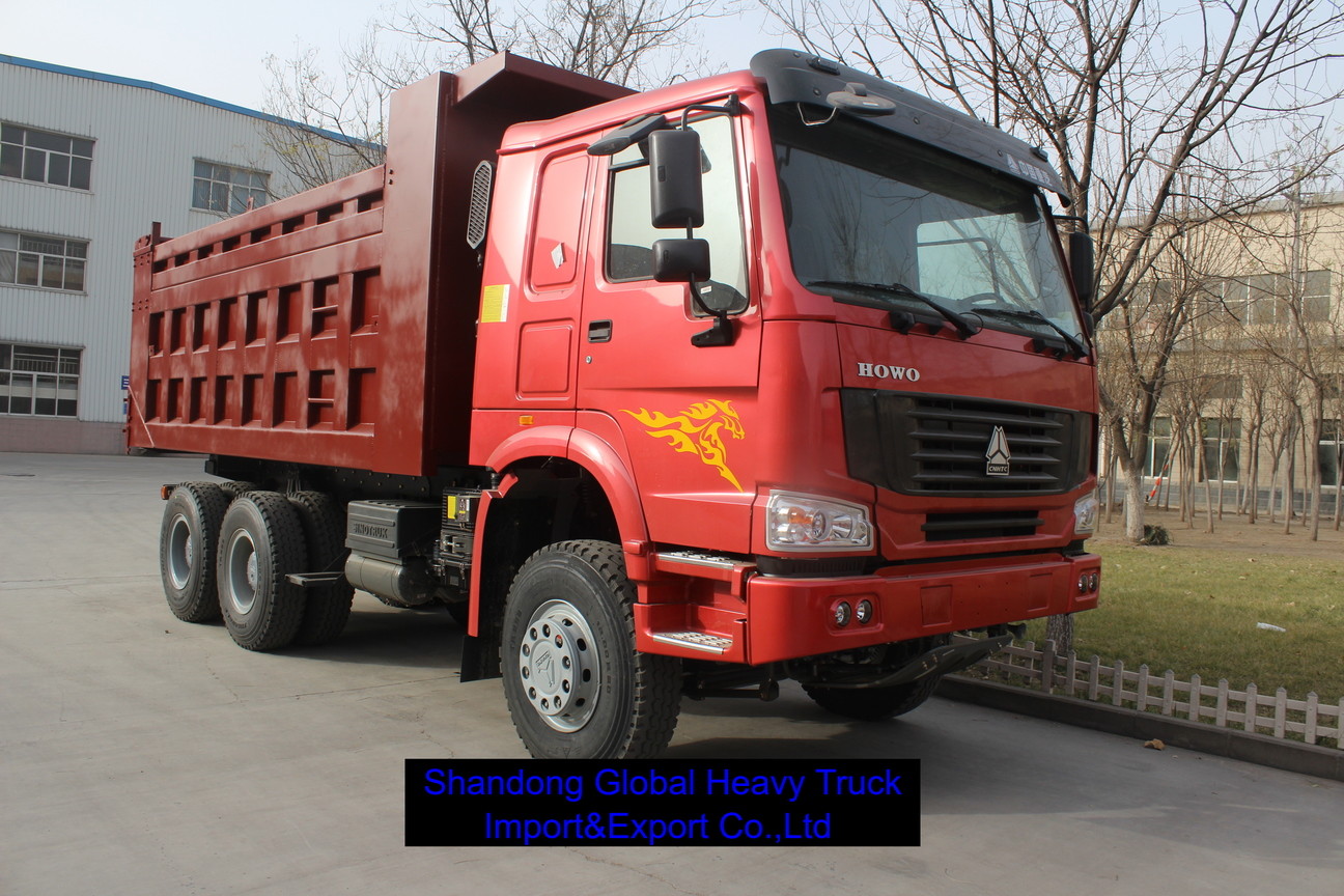 SINOTRUK HOWO 30-50 toneladas 6x4 8x4 camião de descarga usado Novas 10-12 rodas