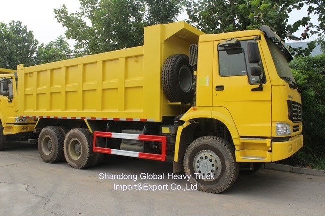 Sinotruk HOWO 6X4/8X4 30Ton 10 Roda 371HP 380HP 400HP caminhão de inverter