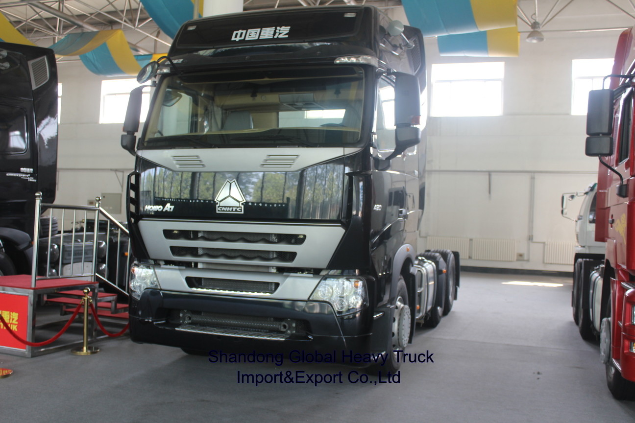 371HP 375HP 420HP Prime Mover Trucks Novo Sinotruck usado Sino 6*4 Sinotruk HOWO caminhão-trator