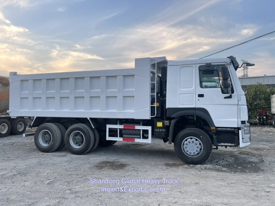 Sinotruk 10 Wheelers HOWO A7 T7 V7 Euro 4 camião de descarga Etiópia camião