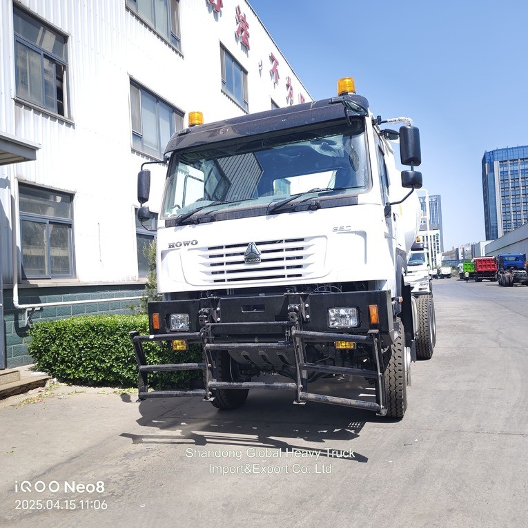 Mixer de mistura 10 rodas HOWO 6X4 8cbm 9cbm 371HP caminhão de mistura de concreto