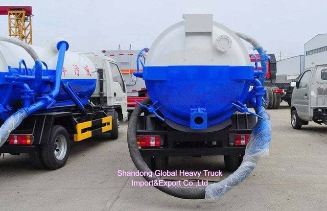 Caminhão de sucção de esgotos durável 290HP 371HP 4 * 2 da Sinotruk