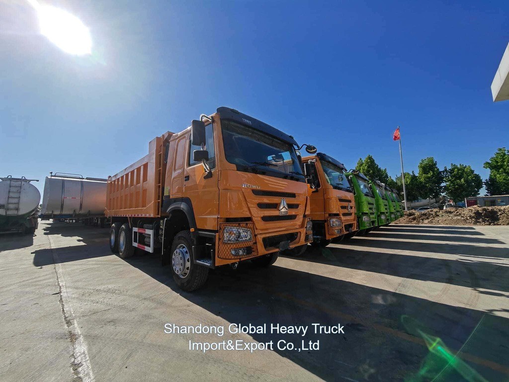 Sinotruk transporte de areia de segunda mão camião de descarga pesado Hohan A7 400HP 6*4