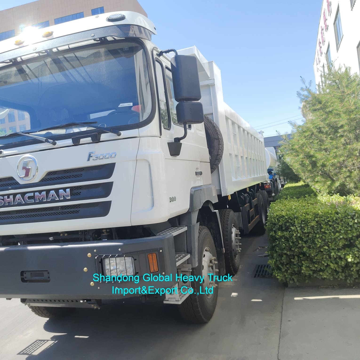 Boa Condição 8*4 10 Rodas 380HP Manual Diesel Basculante Caminhão de Mineração Euro3 Shacman F3000 Dump Truck