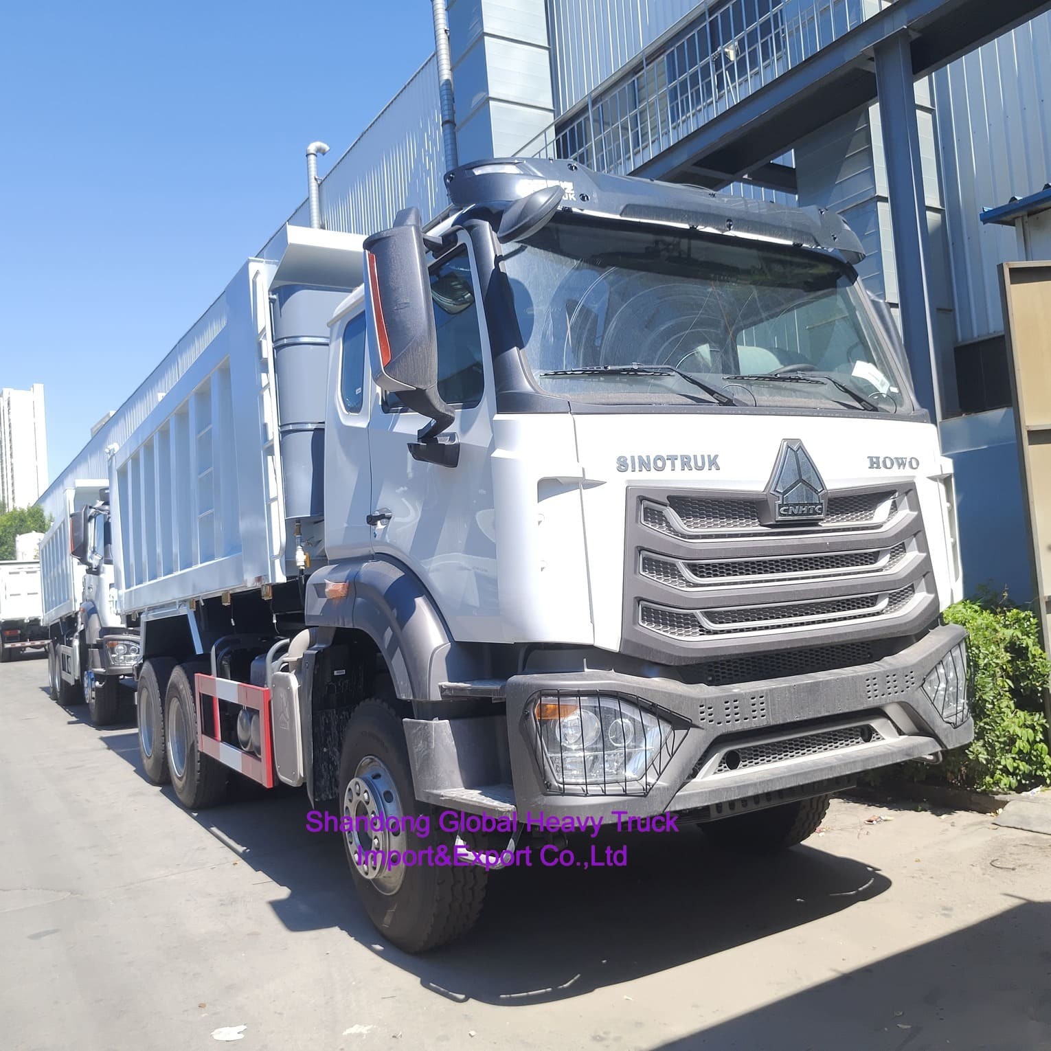 371HP HOWO Nx Haohan 2025 Modelo 6X4/8X4 Sino Diesel Tipper Dump Truck para venda a quente