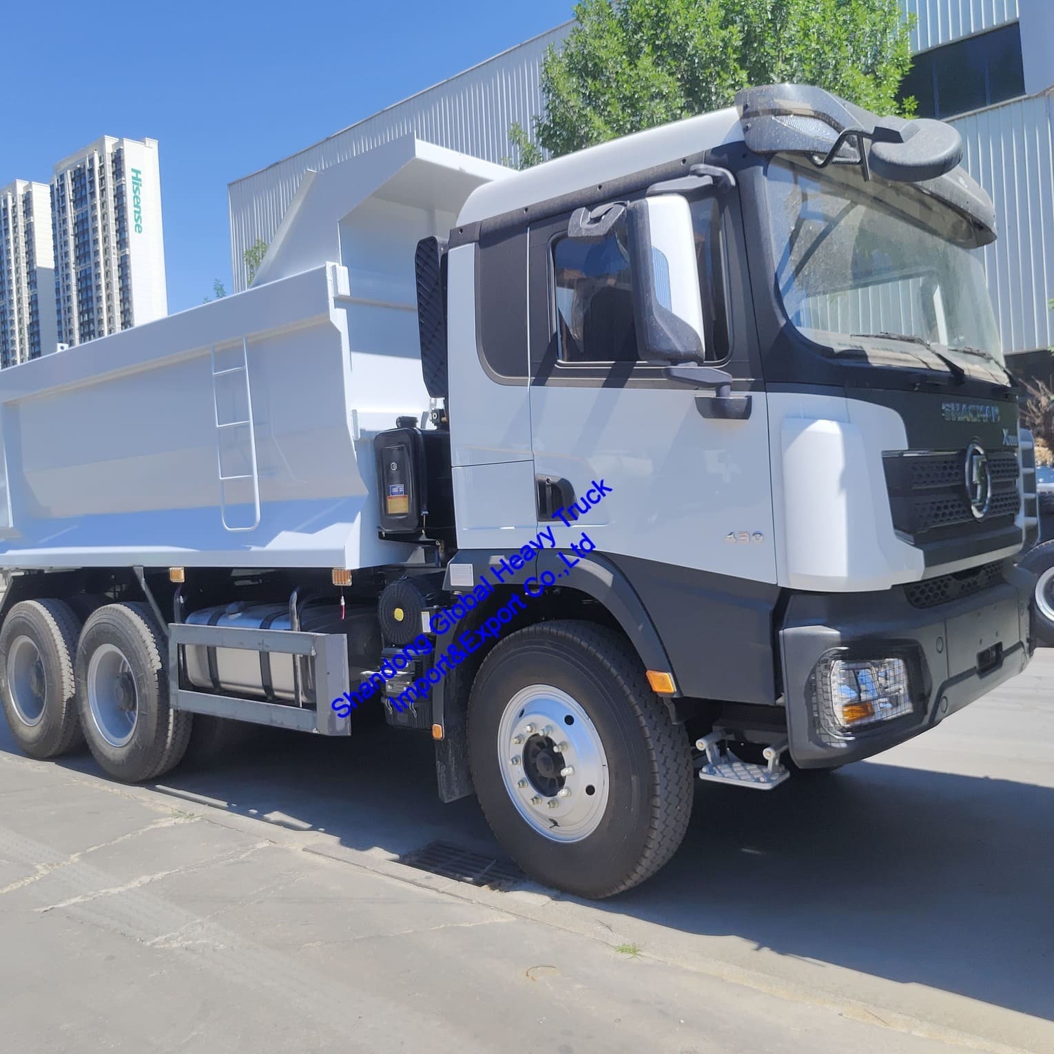 China Diesel Shacman X3000 Mineração 8X4 Pesado Tipper / Dump Truck