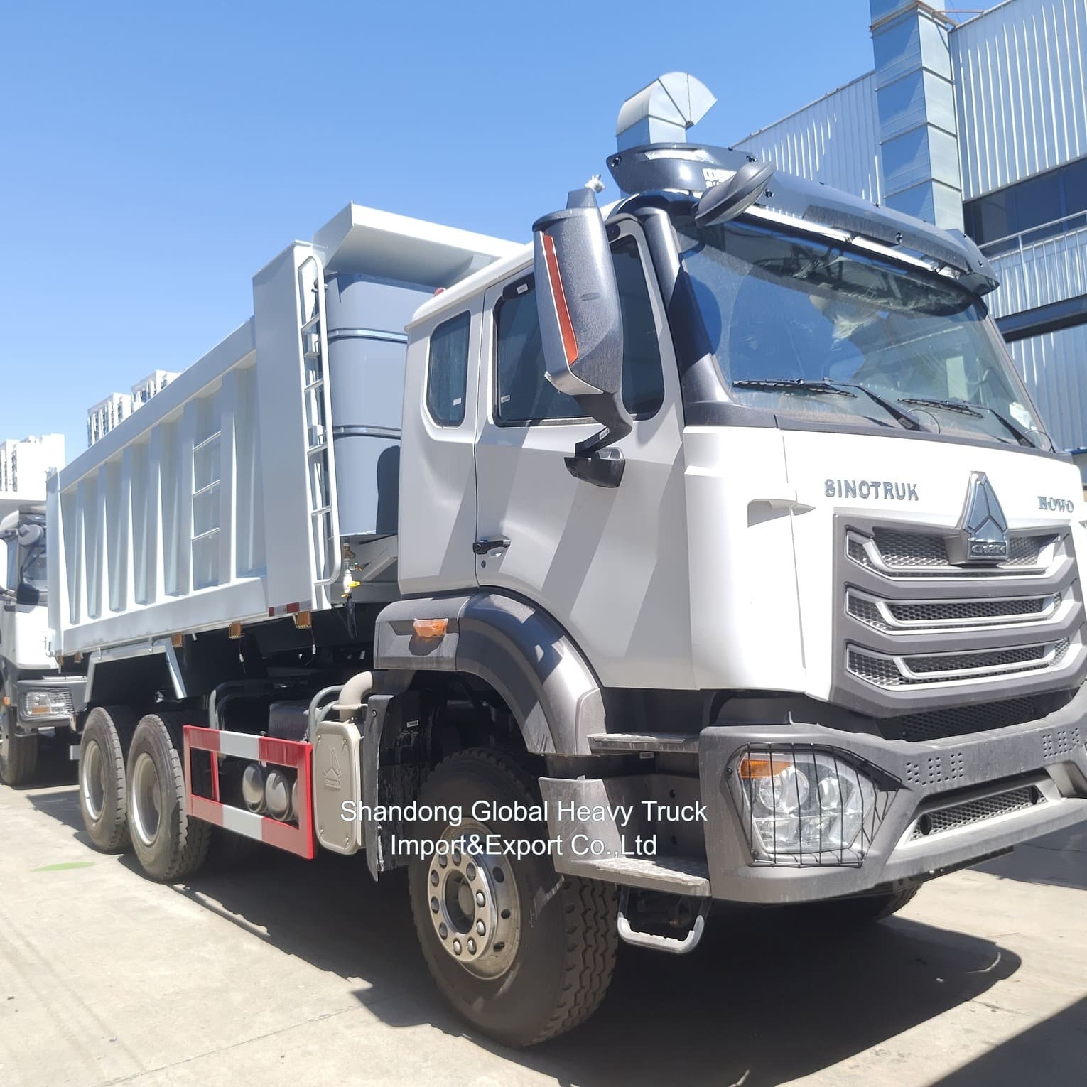 Melhor estado 6*4 10 pneus camião de descarga Sinotruk Nx Hohan camião de descarga de 30 toneladas para venda