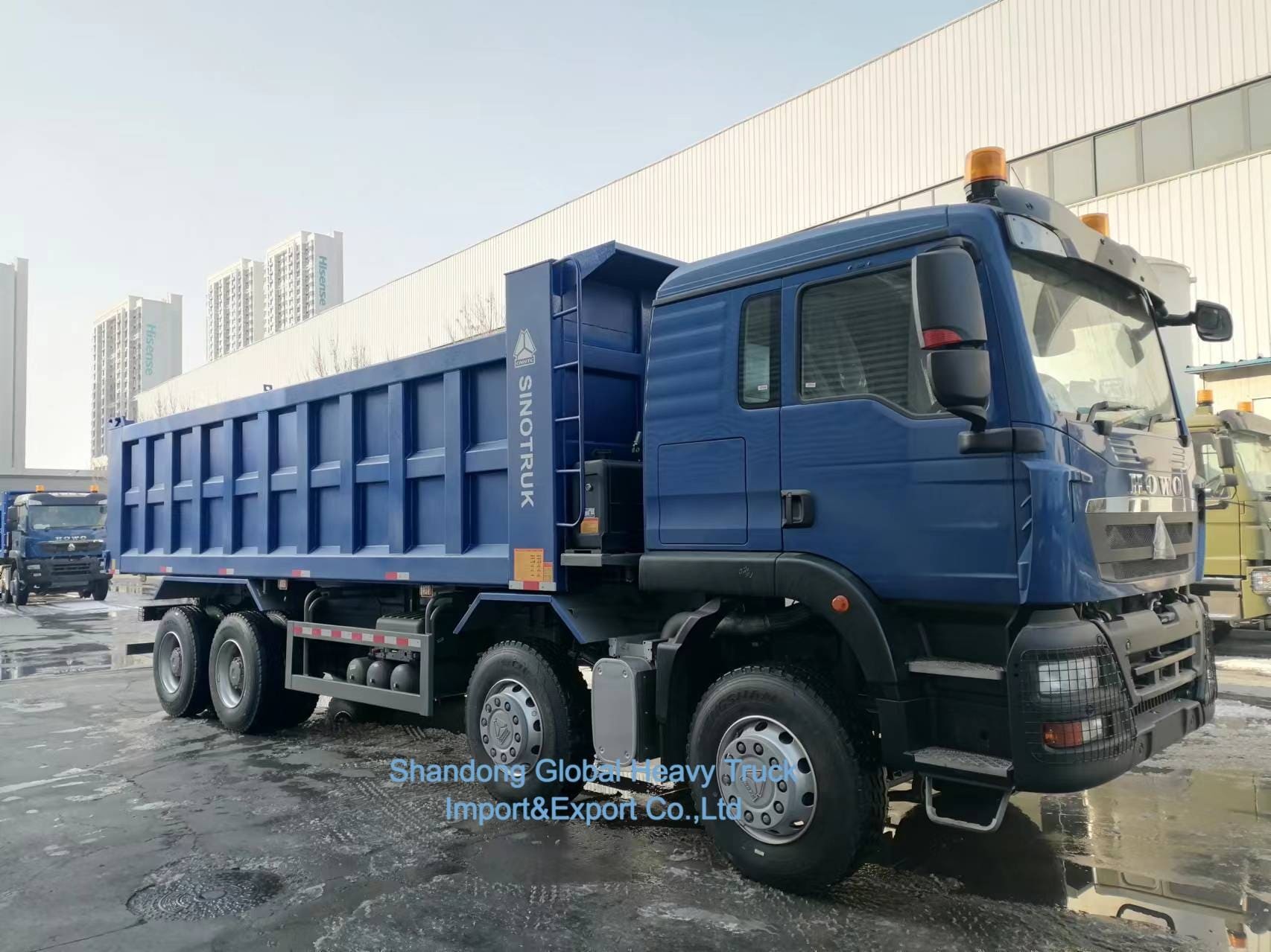 Siontruk HOWO Tx 400HP 500 HP Caminhão Basculante de Carga Euro 5 6*4 Caminhão de Transporte de Carga Preço Baixo