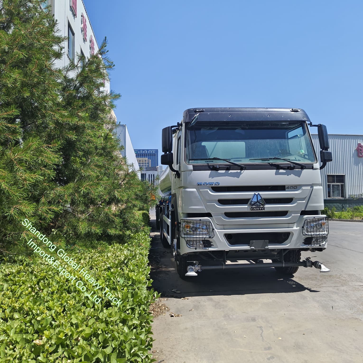 HOWO 6*4 400HP Caminhão-Tanque de Água Recondicionado Caminhão Irrigador 6*4 Tanque de Água